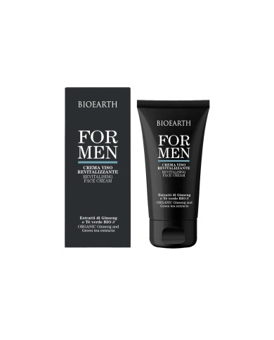 🎁 IDEA REGALO NOVITÀ ❗️KIT ROUTINE Uomo VISO E BARBA 150 ml/ 50 ml di Bioearth