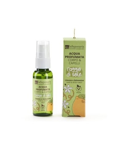🎁 IDEA REGALO NOVITÀ ❗️Raggio di sole - ACQUA PROFUMATA corpo e capelli 30 ml di La Saponaria